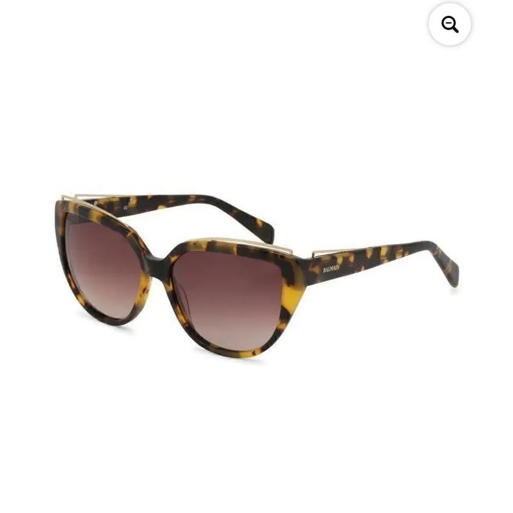 Balmain BL2107B-02-Grey tortoise sunglasses NWT $429